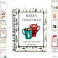 🔥🎁70% OFF!!!-Ready for Christmas!🎅Christmas Gift Card Album -👍DIY Spiral-Bound Christmas Gift Card Album with Surprise Pages2