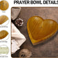 🎁Limited Hot Sales - 56% OFF🙏❤️ Heart-Shaped Wooden Prayer Bowl – A Meaningful Gift of Faith ✨