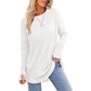 🤩Hot Sale-50% Off🌼Women's Tunic Tops to Wear with Leggings Long Sleeve Thumb Hole Shirts Crew Neck Curved Hem