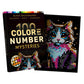 🧧🔥New Year Hot Sale 49% OFF🌟🌈100 Color by Number Mysteries: A Coloring Book for Adults Relaxation and Wonder