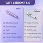 🔥Limited stock available 50% OFF🔥2-in-1 Mini Curling Wand & Flat Iron Hair Straightener