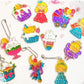 ⏳LAST DAY SALES - SAVE 59%🎁DIY Crystal Paint Arts and Crafts Set-Create Keychains & Window Art, Non-Toxic Creative Gift
