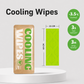 ⏰ LAST DAY SALE £6.99 🧊 Instant Cooling Body Wipes with Menthol – XL Refreshing Wipes for Hot Days & Travel ❄️