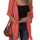 🔥Limited Time sales - Just ￡15.58!!!😍Women’s Oversized Knit Cardigan – Lightweight Crochet Tassel Kimono for Spring & Summer 🌸