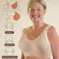 💕Women's Ribbed Push Up Adjustable Wireless Bra