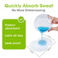 100PCS Disposable Underarm Sweat Pads