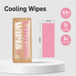 ⏰ LAST DAY SALE £6.99 🧊 Instant Cooling Body Wipes with Menthol – XL Refreshing Wipes for Hot Days & Travel ❄️