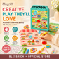 🎁Christmas Pre Sales - save 65% ☃️🌈 Create Your Own Jelly Stickers! 🎨 DIY Paint, Peel & Stick Art Kit for Kids ✨ 4 Fun Themes + Complete Craft Set 🎁