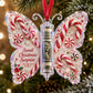 🦋🎄 3D Embossed Butterfly Christmas Cash Gift Ornament – Holiday Money Holder Keepsake 🎁
