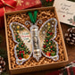 🦋🎄 3D Embossed Butterfly Christmas Cash Gift Ornament – Holiday Money Holder Keepsake 🎁