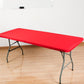 🌸 LIMITED TIME 60% OFF! ✨Pack Stretch Fabric Table Top Cap Cover, fits 4ft/6ft/8ft Tables