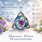 🌲Xmas Hot Sales - 50% off💝Birthstone Celtic Knot Necklace for Women