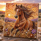 🏆 Last Day Special Price £9.99🦬✨ Highland Cow Pearl Art DIY Kit – Relaxing DIY Craft to Create Stunning Coastal Artwork (📦Buy 2 Free Shipping)