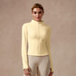 New Stand-Up Neck Covering Yoga Coat for Women