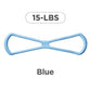 Keep Resistance Bands Figure 8 Exercise Bands for Women 8 Shaped TPE Material for Arms Chest Expander Yoga Gym Fitness Muscle Training Equipment Stretching Gear Latex Free Elastic