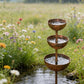 🐦Final Hours Flash Sale ￡12.99!!⚡ Rain Catcher - Plant Support 🌧️Metal Garden Ornament