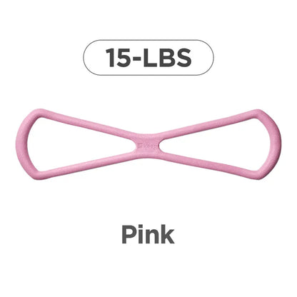 Keep Resistance Bands Figure 8 Exercise Bands for Women 8 Shaped TPE Material for Arms Chest Expander Yoga Gym Fitness Muscle Training Equipment Stretching Gear Latex Free Elastic