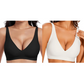 ⏳LAST DAY SALE 50% OFF💕Womens Comfortable Wireless Bralettes Seamless Deep V Everyday Bra