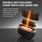 Wireless Portable Hair Straightener Comb | Rechargeable Mini Straightening Brush with 3 Heat Levels