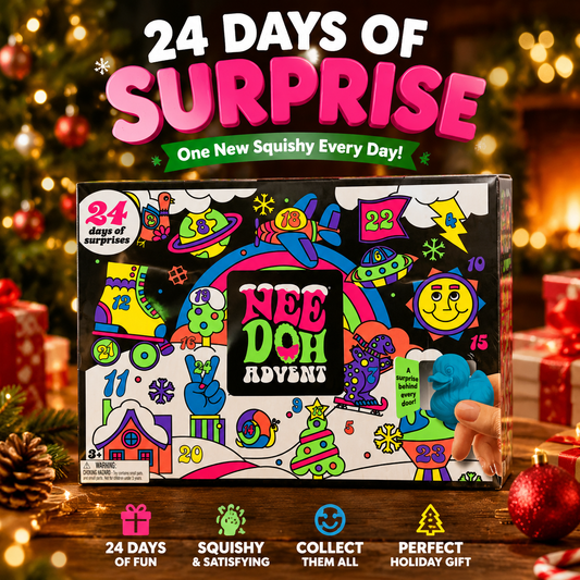 🎄 24-Day Squishy Advent Calendar – A New Surprise Every Day 🎁