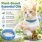 🔥 50% OFF Today 🐾 Natural Essential Oil Pet Pest Repellent Collar 🦟Safe Flea & Tick Protection for Dogs & Cats 💚