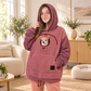 ⏰Last Day Hot Sales - 50% OFF😍2026 A must-have for pet lovers 🐾 Cozy Fleece Pet Bonding Pouch Hoodie – Warm & Supportive Small Pet Carrier Clothing🐶🐱