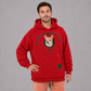 ⏰Last Day Hot Sales - 50% OFF😍2026 A must-have for pet lovers 🐾 Cozy Fleece Pet Bonding Pouch Hoodie – Warm & Supportive Small Pet Carrier Clothing🐶🐱