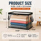 💥LAST DAY HOT SALES 65% OFF📦Large Heavy-Duty Thick Plastic Clear Storage