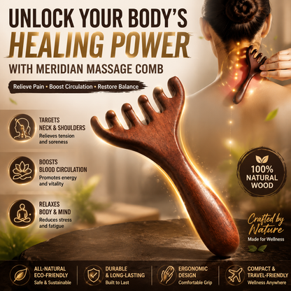 Six-claw Meridian Massage Comb