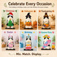 ❄️Summerfresh 50% OFF!❤️Interchangeable Magnetic Wooden Friend – Year-Round Seasonal Shelf Decor