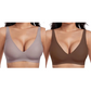⏳LAST DAY SALE 50% OFF💕Womens Comfortable Wireless Bralettes Seamless Deep V Everyday Bra