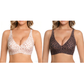 ⏳LAST DAY SALE 50% OFF💕Womens Comfortable Wireless Bralettes Seamless Deep V Everyday Bra