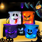 ✨ Halloween Special Offer 😍20K+ sold!!!🎃 LED Halloween Pumpkin Trick or Treat Bag – Glow in the Dark Candy Bag for Kids