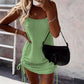 👗🔥 Summer Hot Sales - 50% OFF NOW!😍👡Boho Sleeveless Lace-Up Cotton Blend Dress – Breathable Comfort & Flattering Fit ✨🌿