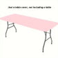 🌸 LIMITED TIME 60% OFF! ✨Pack Stretch Fabric Table Top Cap Cover, fits 4ft/6ft/8ft Tables