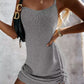 👗🔥 Summer Hot Sales - 50% OFF NOW!😍👡Boho Sleeveless Lace-Up Cotton Blend Dress – Breathable Comfort & Flattering Fit ✨🌿