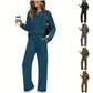 ⏳LAST DAY SALE 70% OFF👍✨Women's 2026 UK Casual Crew Neck Top & Drawstring Pants Set
