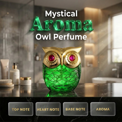 🦉 LIMITED-TIME 50% OFF! ✨ Mystical Eau de Parfum – Owl-Shaped Bottle, 100ml, Long-Lasting Scent 🌙