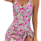 One Piece  Tummy Control Swimdress Swimsuits for Women