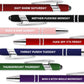 🔥NEW YEAR SALE 49% OFF🔥Funny Stress-Relief Daily Quotes Metal Ballpoint Pen Set 🎁