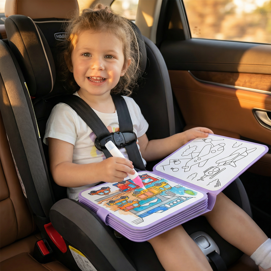 ⏰Buy 1 get 1 Free - Just ￡8.99🔥 50K+ SOLD｜Magic Water Drawing Book｜Reusable Water Coloring Book for Kids｜Mess-Free No Ink Drawing Toy ✨