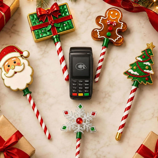 Christmas Tree Tap-to-Pay Wand-Credit Card Wand, Card Wands Tap to Pay