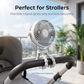 🔥Limited-Time Sales - save 60%🌬️ Mini Portable Octopus Stroller Fan – Flexible 360° Pram Fan 👶🛒✨