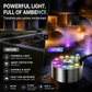⏳🔥LIMITED-TIME 50% OFF! ⏰💨 12-LED Ultrasonic Mist Maker Fogger – Creates cool mist & colourful light – Perfect for humidifiers, fountains or Halloween decor – runs quietly in water 💧✨