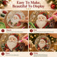 🎄Christmas Pearl Diamond Art Hanging Ornament Kit | Resistant Non-Fading Pearl Beads DIY Handmade Holiday Hanging Decor 🎅💎