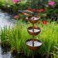 🐦Final Hours Flash Sale ￡12.99!!⚡ Rain Catcher - Plant Support 🌧️Metal Garden Ornament