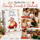 🔥🎁70% OFF!!!-Ready for Christmas!🎅Christmas Gift Card Album -👍DIY Spiral-Bound Christmas Gift Card Album with Surprise Pages2