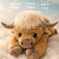 🎄 Holiday Essentials 🐮Highland Cow Plush Toy – Cute & Cuddly Highland Cow Soft Toy Gift