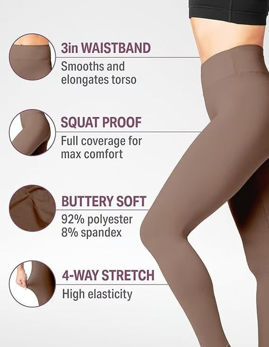 ✨Last Day Special Price £8.99!!😍High Waisted Tummy Control Shaping Training Leggings