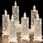 🔥Christmas Sale-Buy 1 Get 2 Free!!🎅LED Crystal Candle Lights- Romantic Tabletop Night Lights
